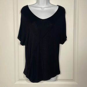 Adara black short sleeve shirt